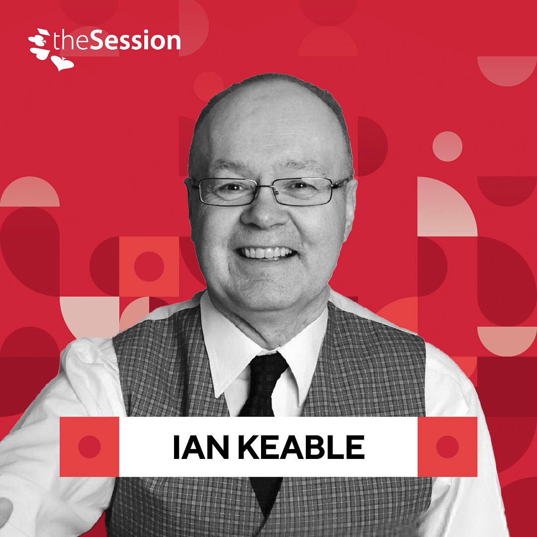 Comedy magician and author Ian Keable