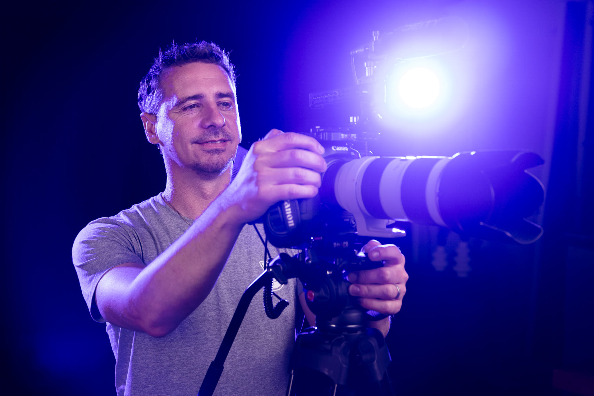 A UK Team Behind the Camera