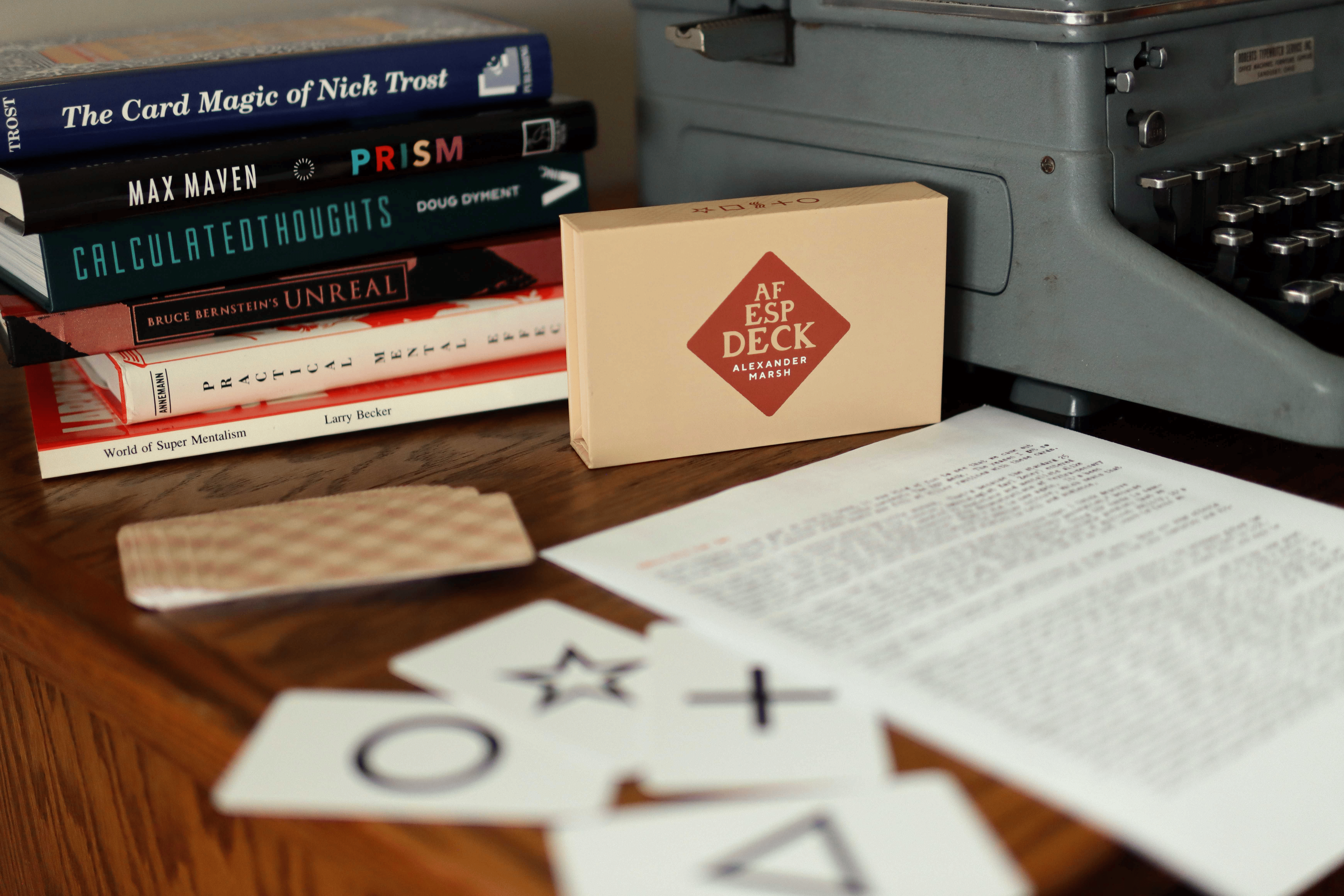 ESP Cards with Books