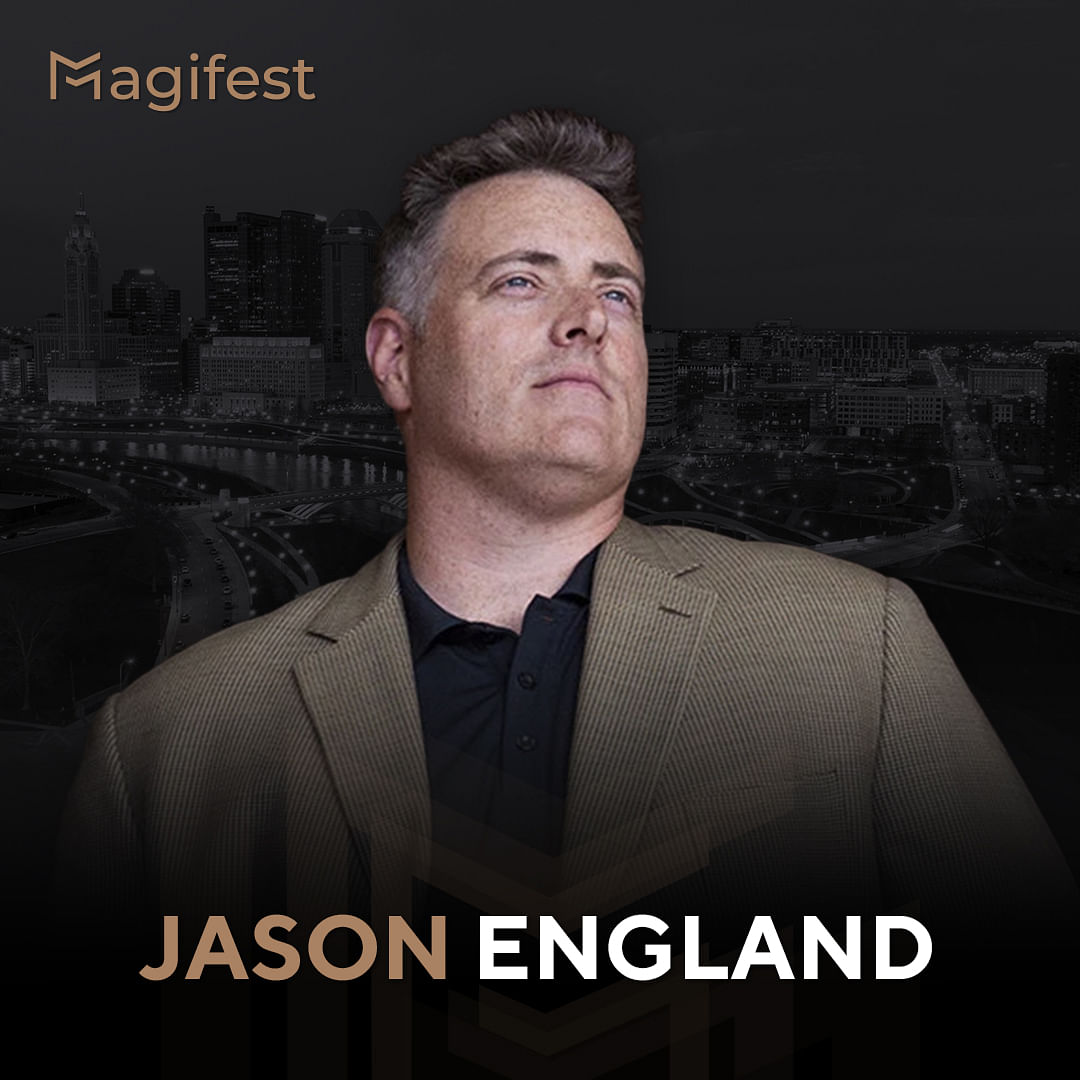 master card magician and card cheating expert Jason England