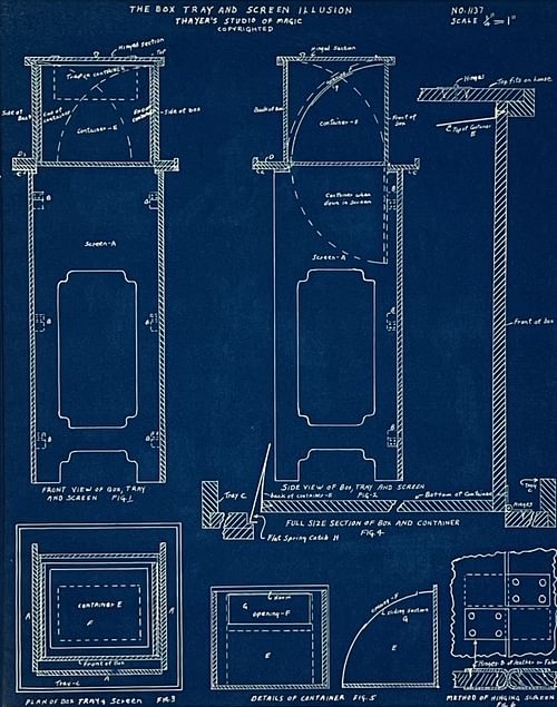 The Box Tray And Screen Illusion