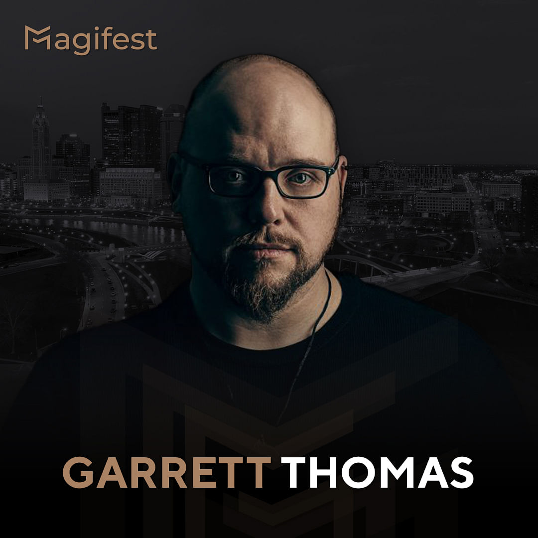 professional magician Garrett Thomas