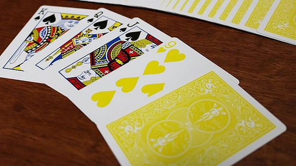Bicycle Yellow Playing Cards