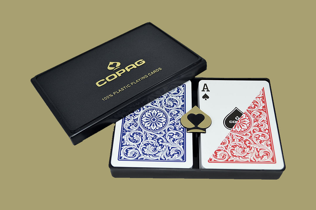 copag 1546 plasting playing cards double deck set