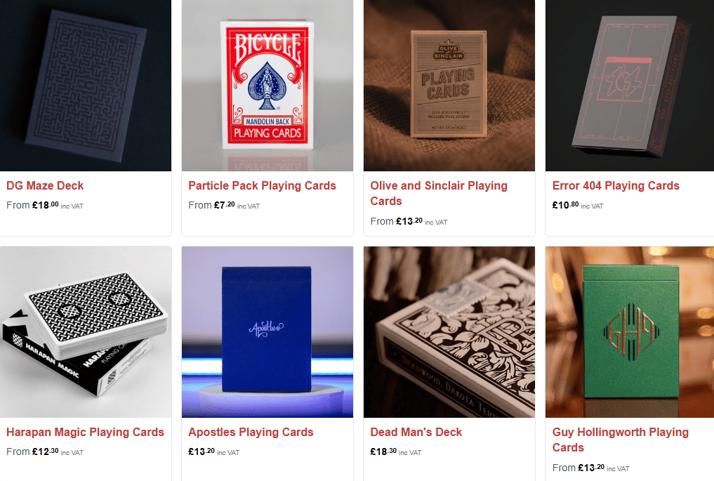 Beginner Decks for UK Beginners