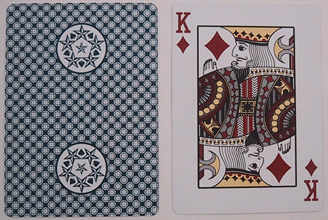Green Gemaco playing cards are a great alternative for poker playing