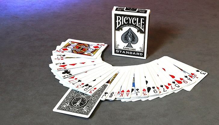 Most Common Bicycle Playing Card Trick Decks Used by Magicians