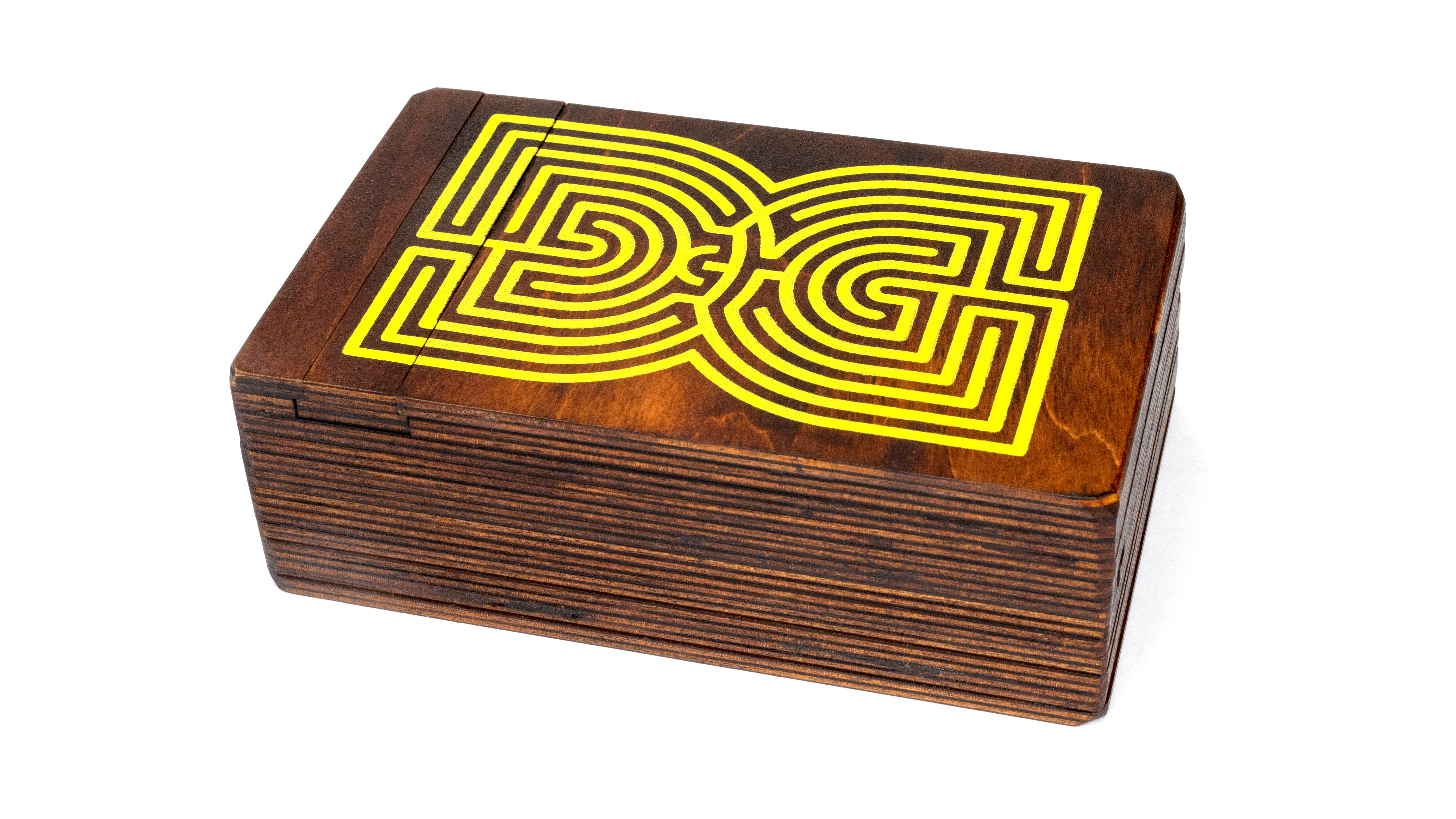 labyrinth maze puzzle box with solution