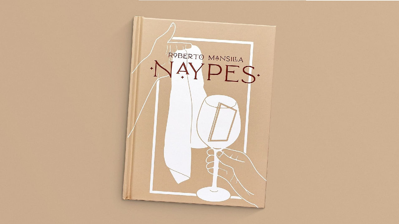 Naypes magic book cover with parlor magic by Roberto Mansilla