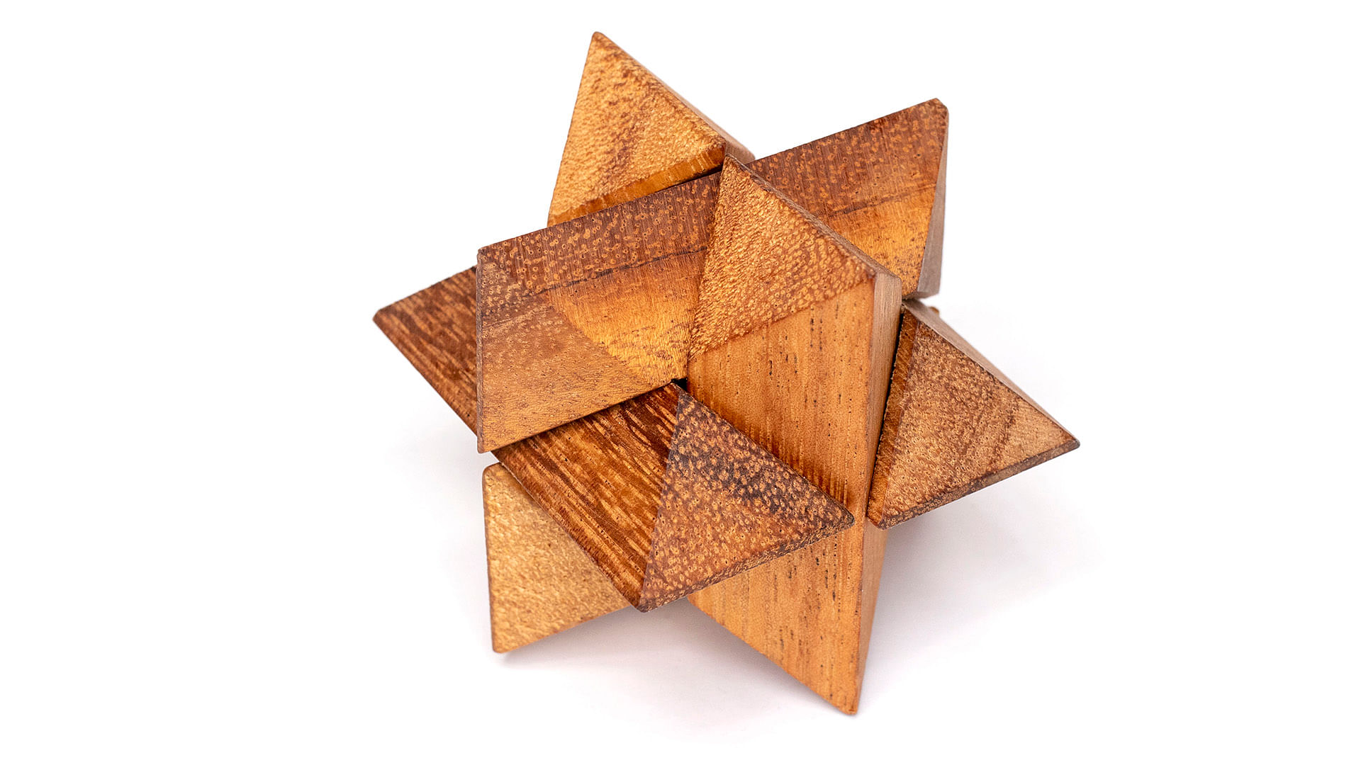 how to solve a wooden star puzzle