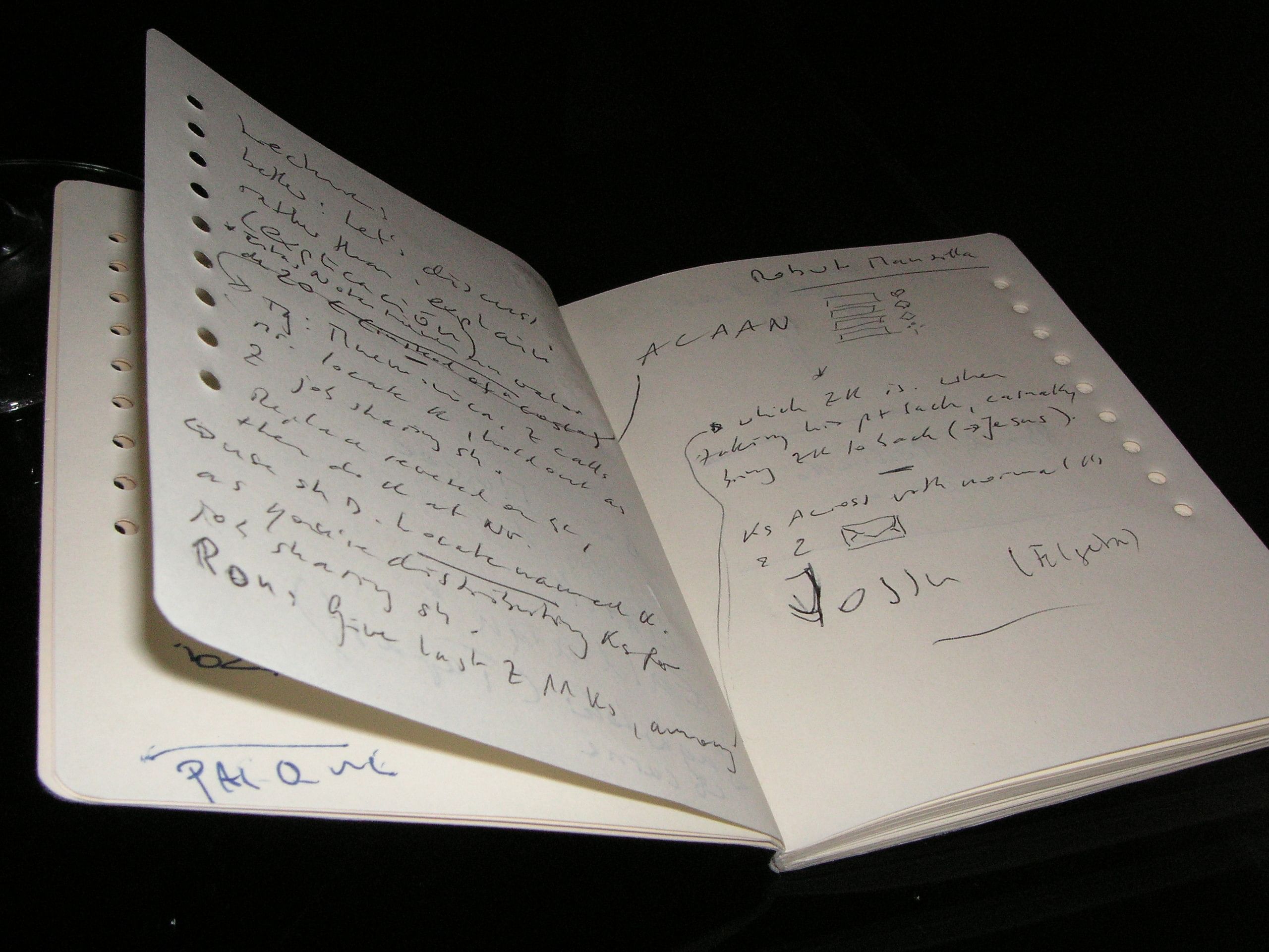 Roberto Giobbi notebook