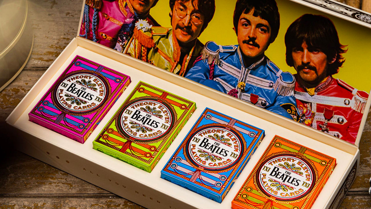 the beatles playing cards from theory11 large image