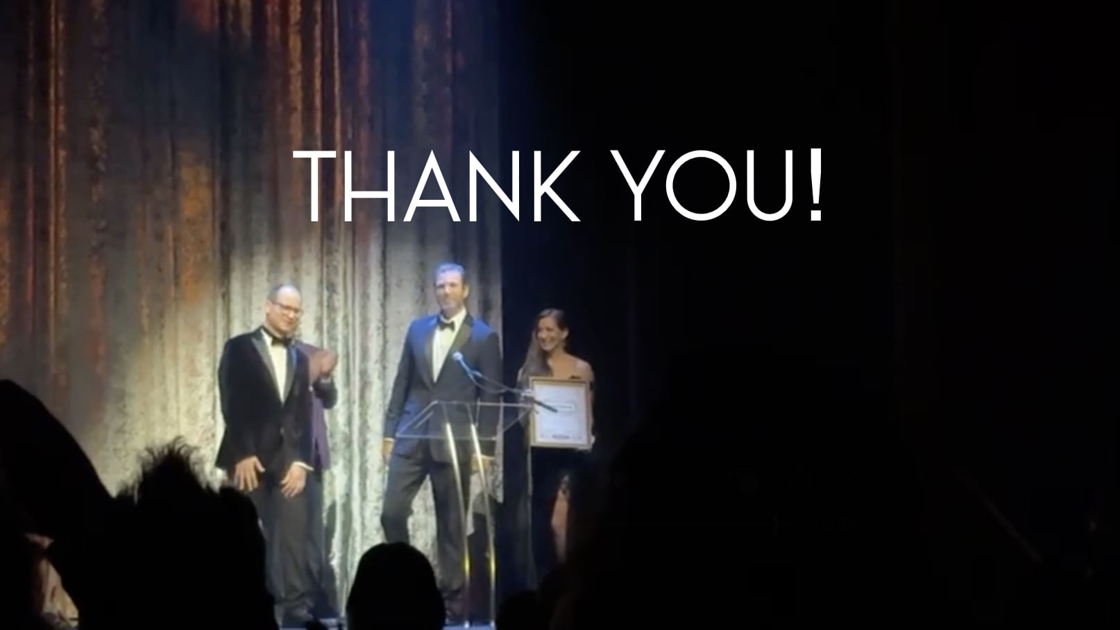 We Wouldn't Have Won Without You!