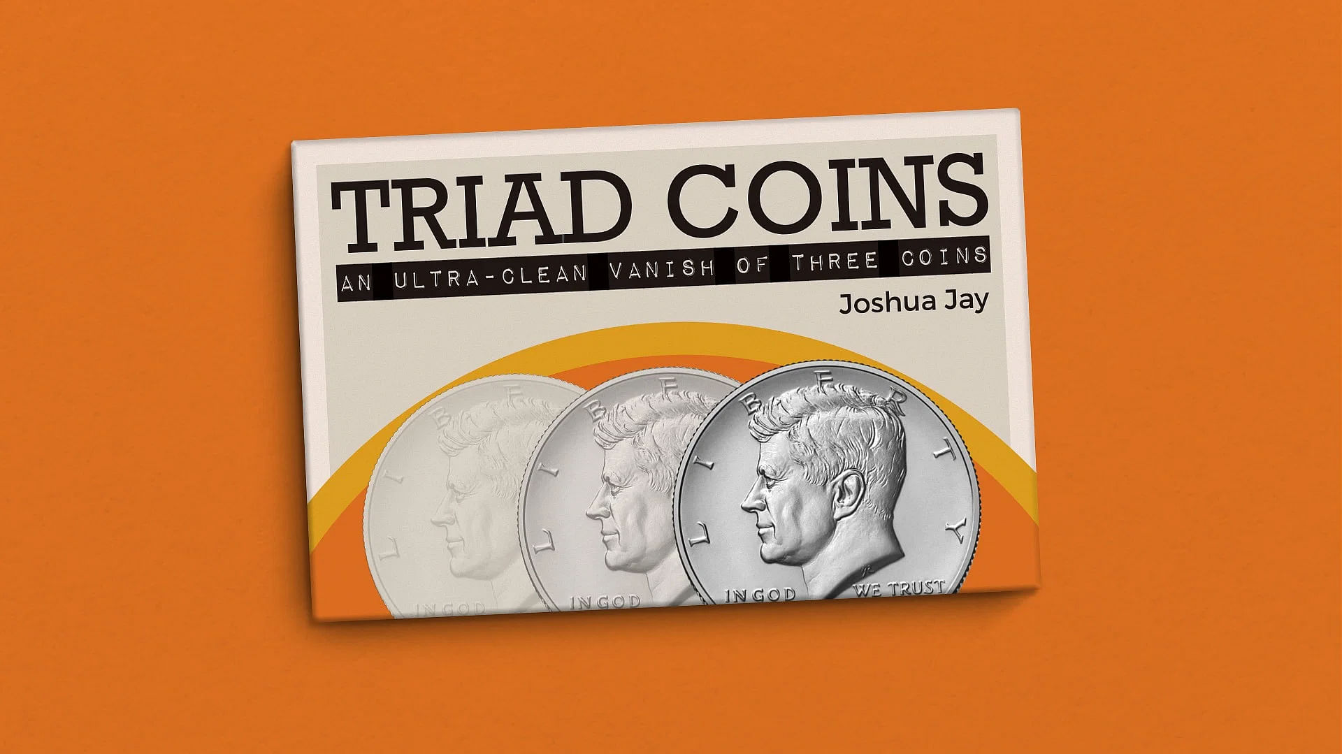 triad coins coin magic trick by Joshua Jay and Vanishing inc magic shop