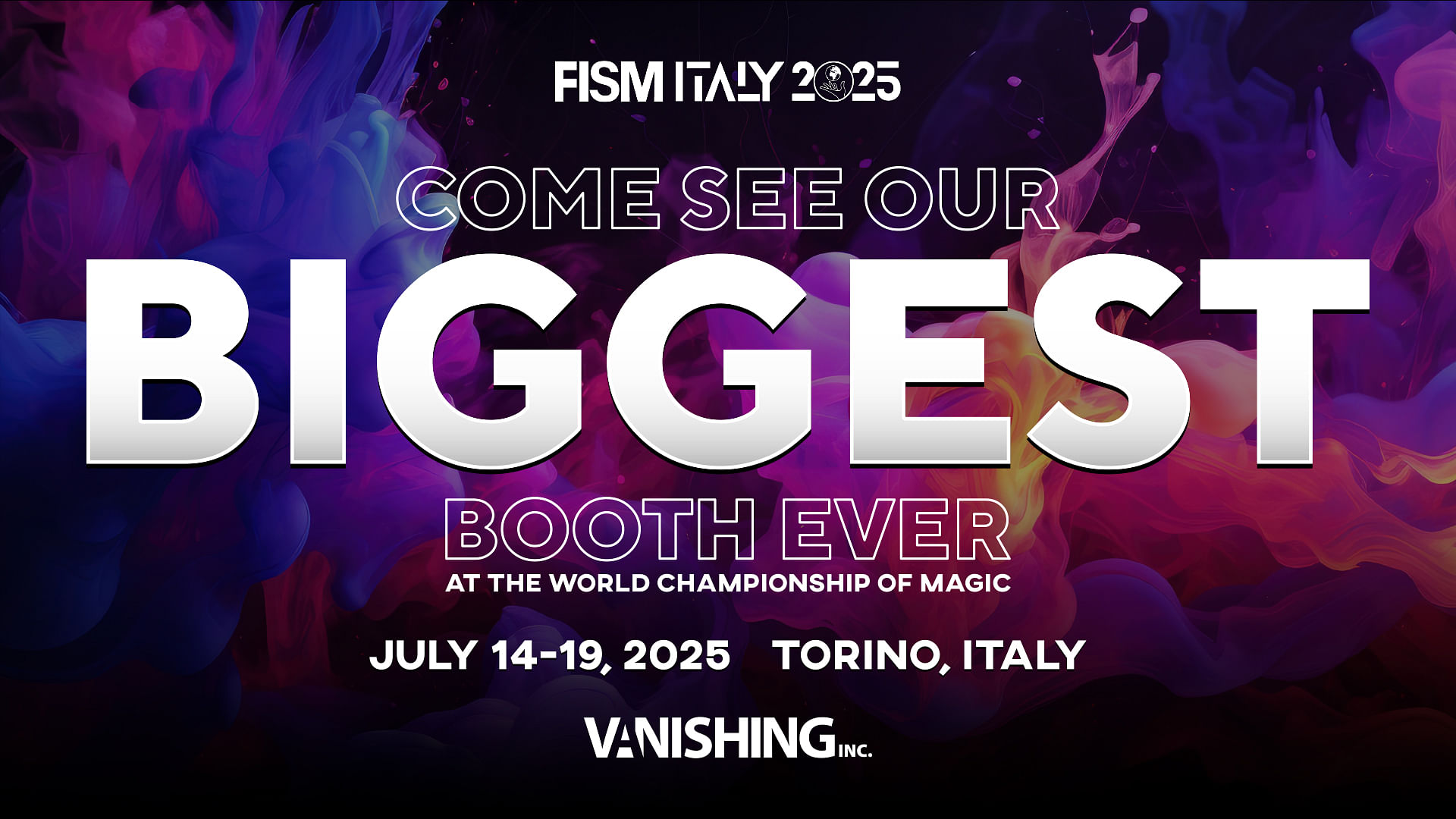 Vanishing Inc. Magic FISM Booth