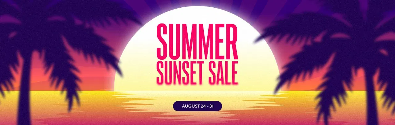 Summer Sunset Sale