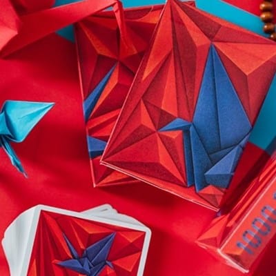 1000 Cranes Playing Cards Playing Cards