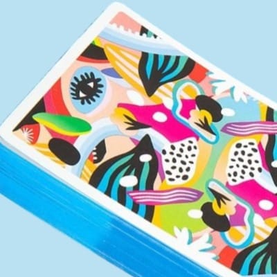 Gilded CardCutz 2021 Summer Collection: Ocean Playing Cards