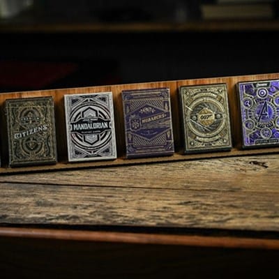 Wooden Playing Card Display Shelf (Multiple Sizes) Playing Cards