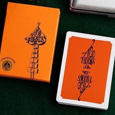 Ace Fulton's 10 Year Anniversary Playing Cards Playing Cards