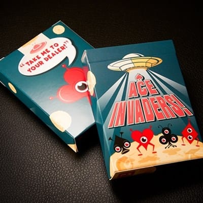 Ace Invaders Playing Cards Playing Cards