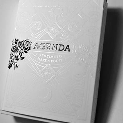 Agenda White Playing Cards Playing Cards