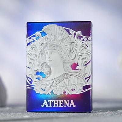 Alabaster Athena HOLO Playing Cards Playing Cards