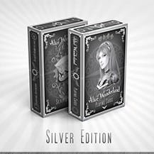 Alice of Wonderland (Silver) Playing Cards
