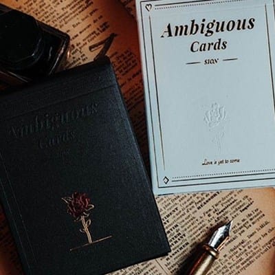 Ambiguous Playing Cards Playing Cards