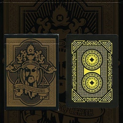 Angry God of Wealth Playing Cards  Playing Cards