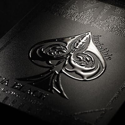 Aqua Black Invisible Playing Cards Playing Cards