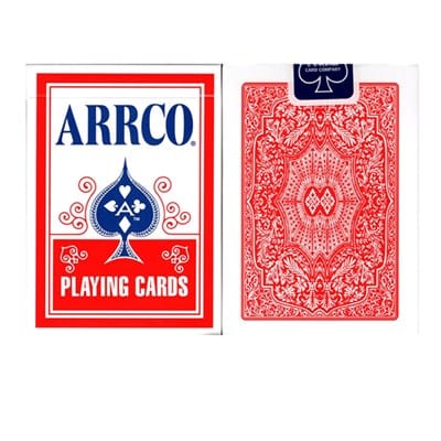 ARRCO Playing Cards - Red Playing Cards