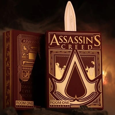 Assassin's Creed Legacy Version 2 Garnet Playing Cards Playing Cards