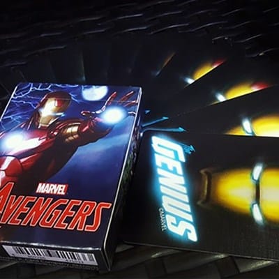 Avengers Iron Man Playing Cards Playing Cards