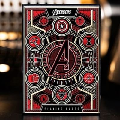Avengers: Red Edition Playing Cards