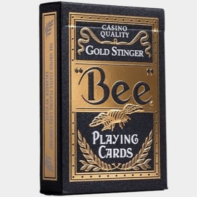 Bee Gold Stinger Playing Cards Playing Cards