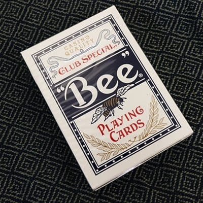 Bee Lotus Casino Grade Playing Cards - Blue Playing Cards