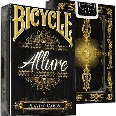 1000 LTD Allure GILDED playing cards BLACK Edition Deck!