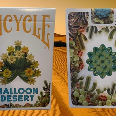 Bicycle Balloon Desert Playing Cards Playing Cards