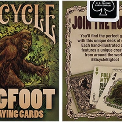 Bicycle Bigfoot Playing Cards Playing Cards