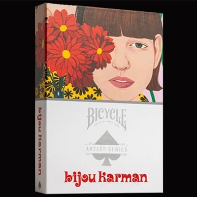 Bicycle Bijou Karman Purp/Red Box Set Playing Cards