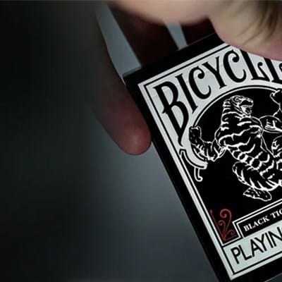Bicycle Black Tiger Red Playing Cards Playing Cards