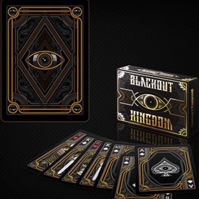 Bicycle Blackout Kingdom Deck (Limited Edition Side Tuck Case) Playing Cards
