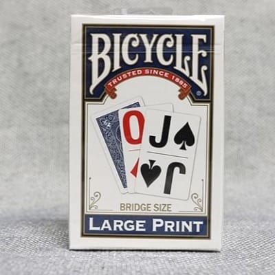 Bicycle Bridge Playing Cards (Large Print) Playing Cards