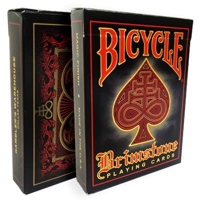 Bicycle Brimstone Playing Cards (Red Limited Edition) Playing Cards