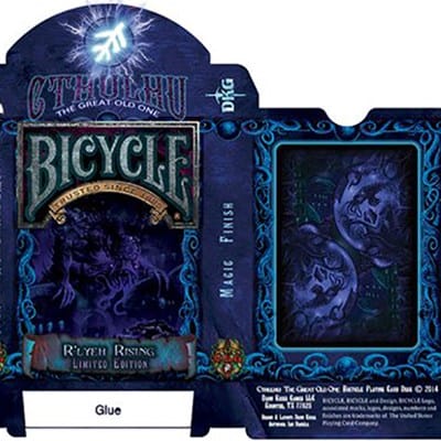 Bicycle Cthulhu R'LYEH RISING Limited Edition Playing Cards Playing Cards