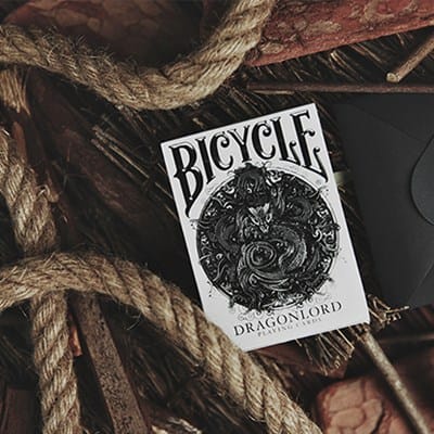 Bicycle Dragonlord White Edition Playing Cards Playing Cards
