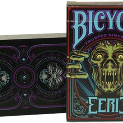 Bicycle Eerie Deck (Purple) Playing Cards