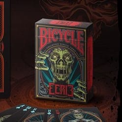 Bicycle Eerie Deck (Red) Playing Cards