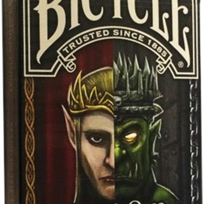 Bicycle Elves and Orcs Deck Playing Cards